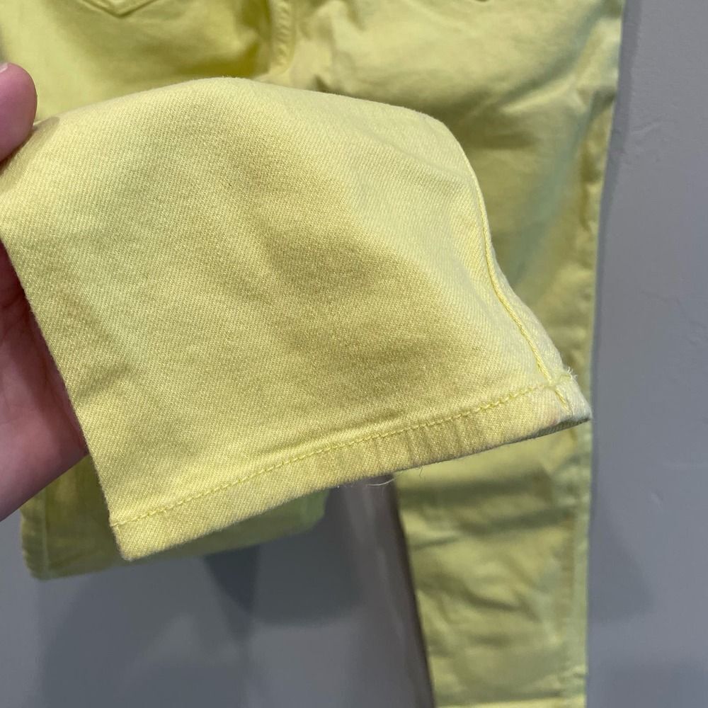NWT Rag & Bone Canary Yellow Skinny Jeans - Size: 27 - Picture 12 of 15